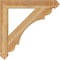 Ekena Millwork Olympic Arts & Crafts Rough Sawn Bracket, Western Red Cedar, 4"W x 30"D x 30"H BKT04X30X30OLY03RWR - alternate 4